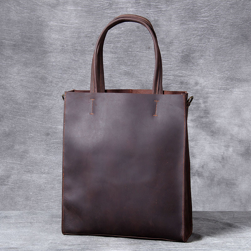 Luxury Bags That Fit Laptop - Tas jinjing tangan pria kulit asli