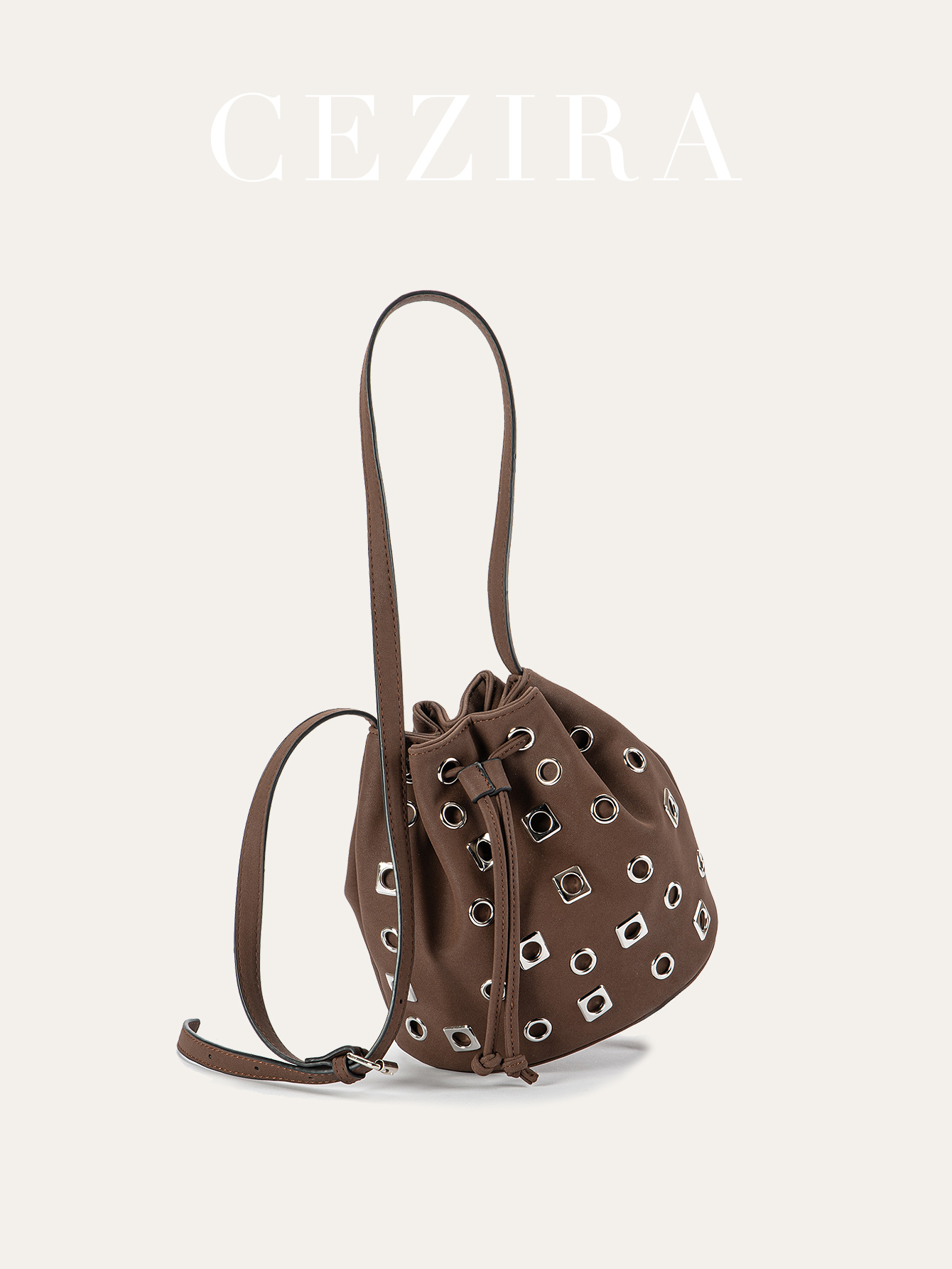 Luxury Bags Vegan Leather - Tas Selempang Wanita CR Mewah Gaya