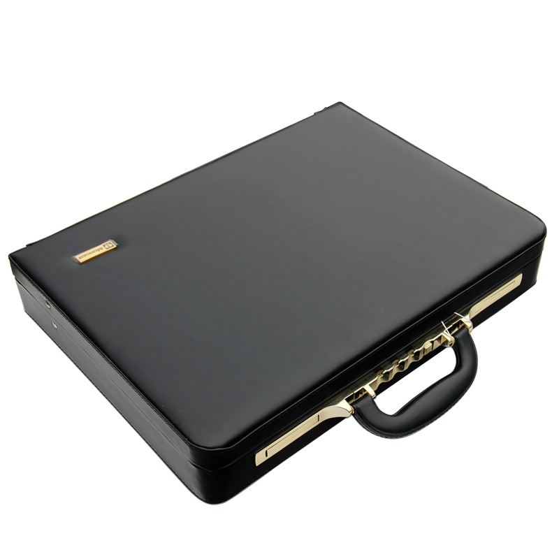 Luxury Bags That Fit Laptop - Koper Roda Putar Kulit PU Mewah