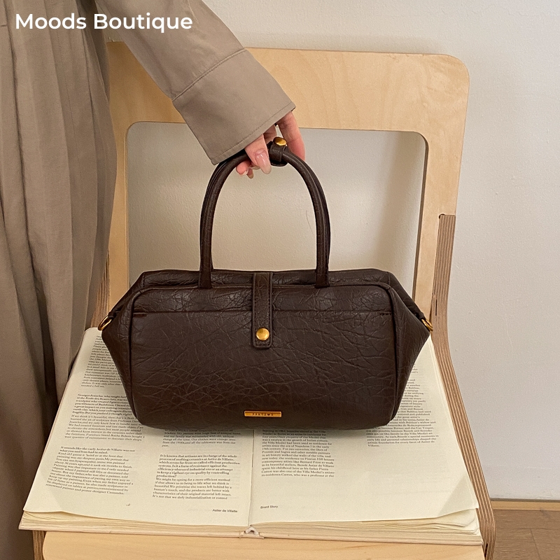 Luxury Bags Vegan Leather - MOODS Tas Jinjing Vintage Untuk Wanita