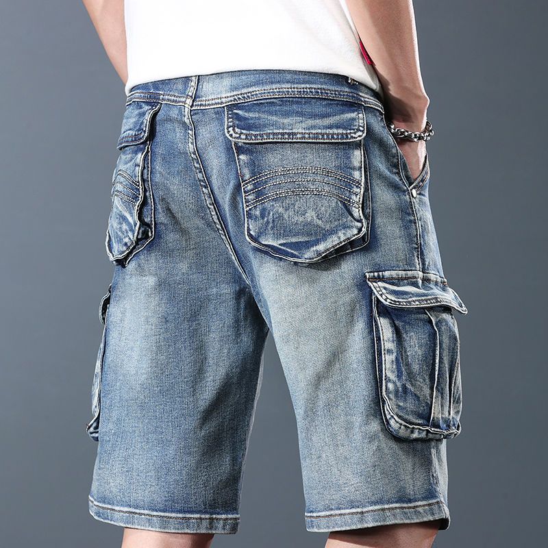 Luxury Bags Denim - Celana Pria Pakaian Mewah Kargo Musim