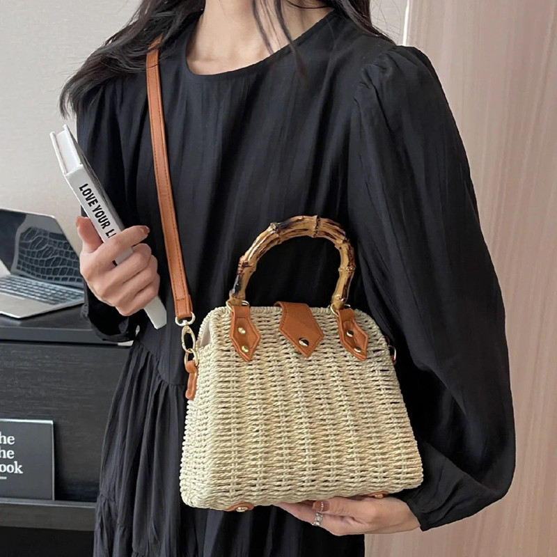 Luxury Bags Trend 2025 - 2025 Tas Tangan Rotan Tenun Tangan
