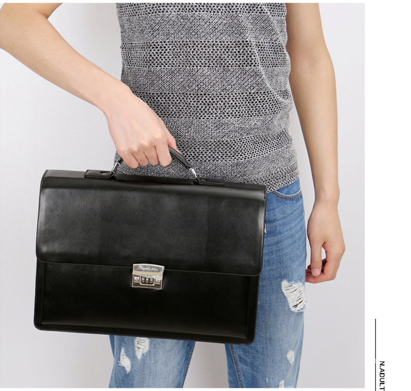 Luxury Bags That Fit Laptop - Tas Kerja Mewah dengan Kunci Kombinasi