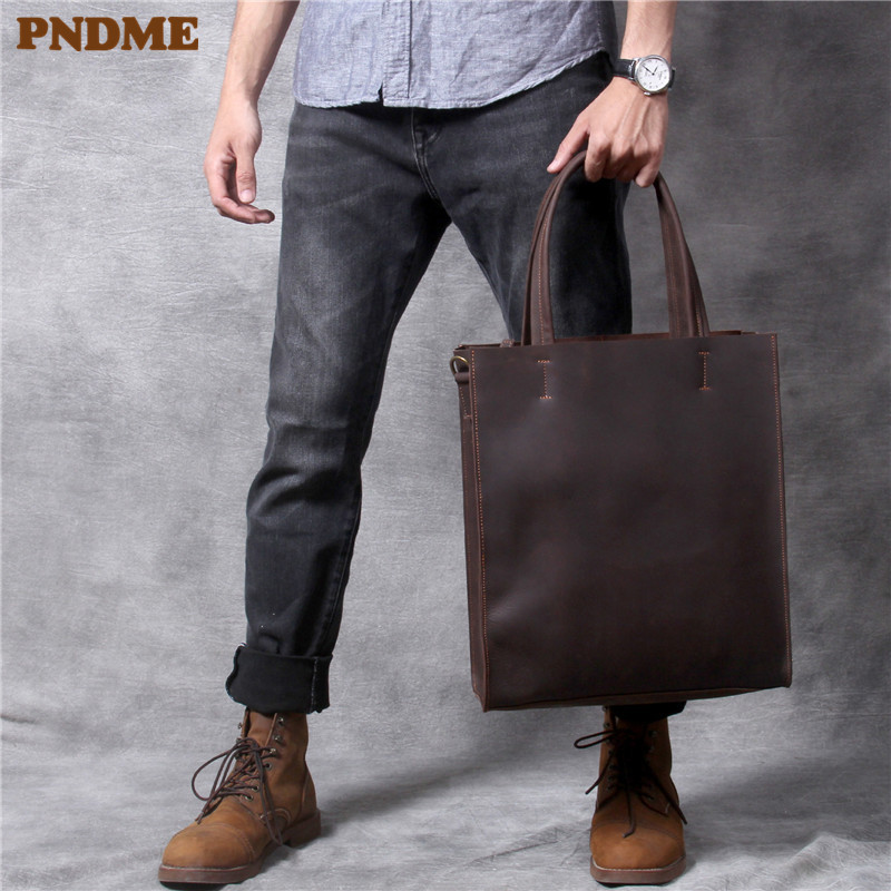 Tas jinjing tangan pria kulit  - Luxury Bags That Fit Laptop ulasan dan harga