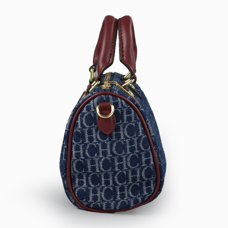 CH Vintage Denim Boston Bag un - Luxury Bags Denim ulasan dan harga
