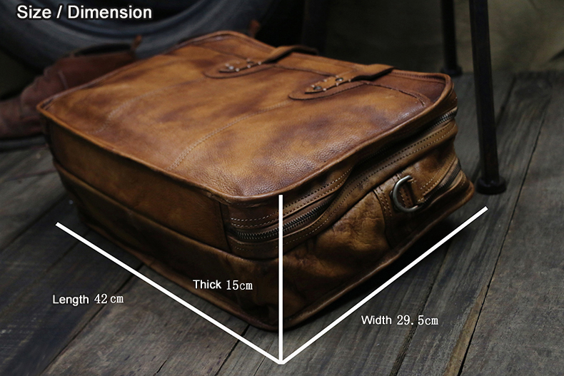 Tas Kerja Pria Kulit Asli Vint - Luxury Bags That Fit Laptop ulasan dan harga
