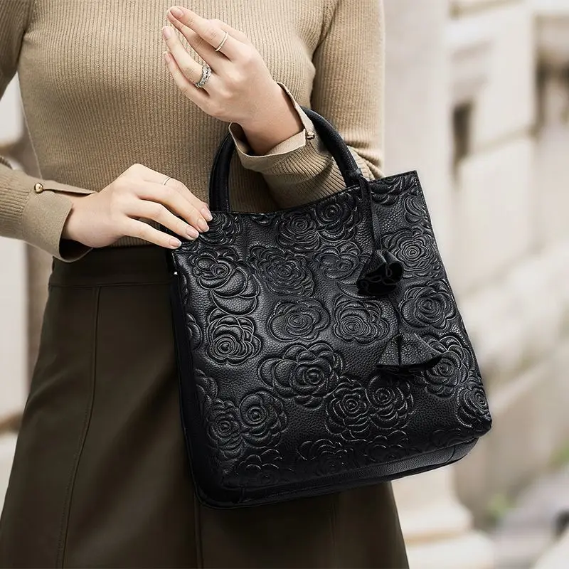 Tas tangan wanita berkapasitas - Luxury Bags Vegan Leather ulasan dan harga
