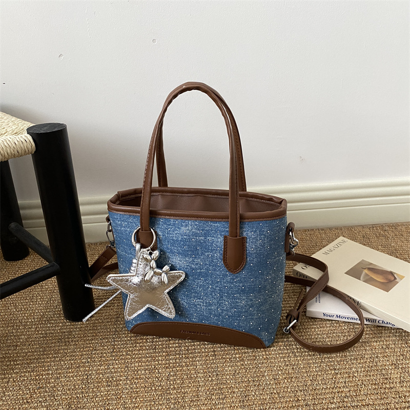 Tas Selempang Denim Kapasitas  - Luxury Bags Denim ulasan dan harga
