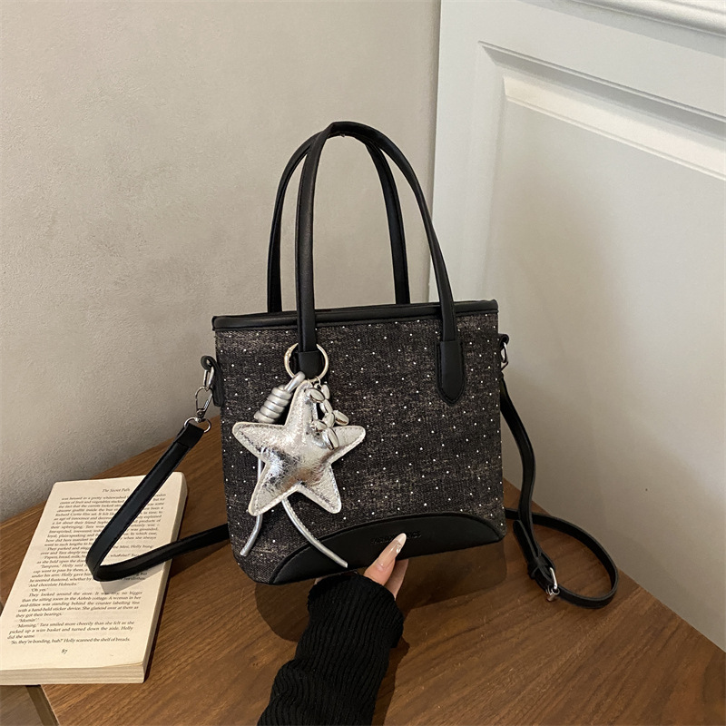 Tas Selempang Denim Kapasitas  - Luxury Bags Denim ulasan dan harga