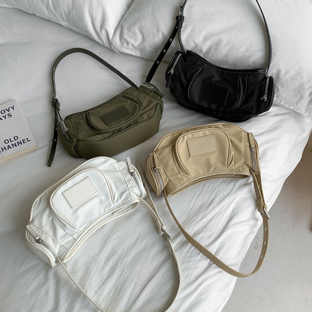 Vegan nilon tas ketiak wanita  - Luxury Bags Vegan ulasan dan harga