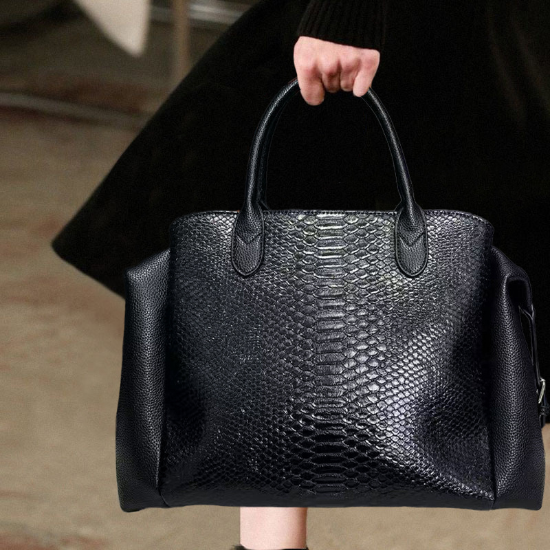 Tas tangan wanita berkapasitas - Luxury Bags Vegan Leather ulasan dan harga
