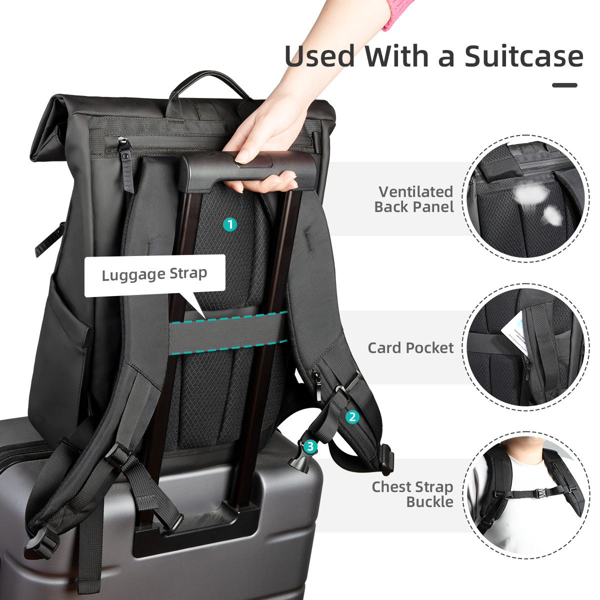 Heroic Knight Ransel Rolltop M - Luxury Bags That Fit Laptop ulasan dan harga