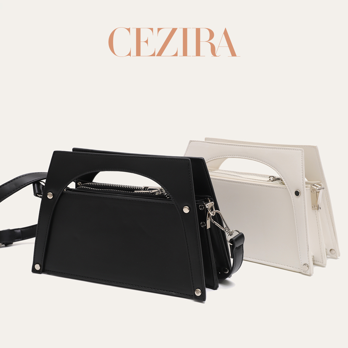 Tas Tangan Wanita CR Luxury PU - Luxury Bags Vegan Leather ulasan dan harga